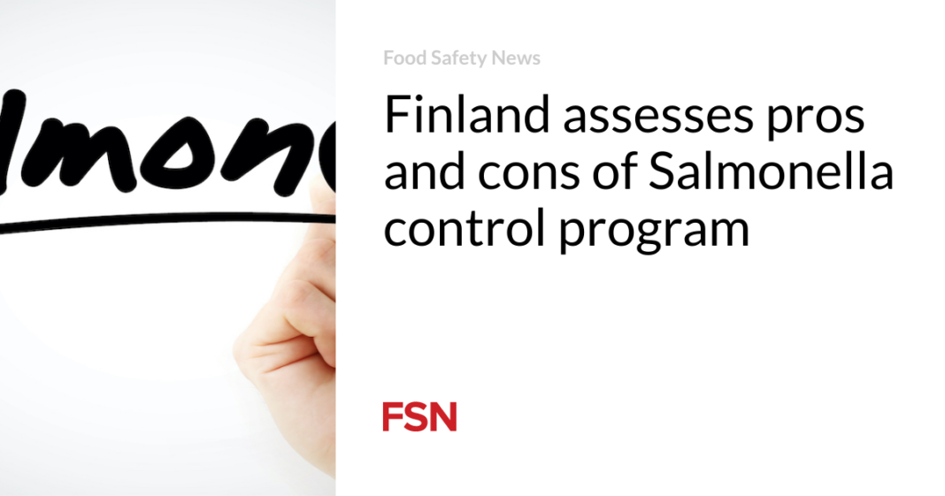 Finland assesses pros and cons of Salmonella control program