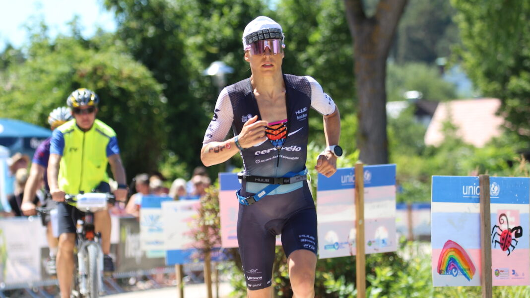 World Champion Anne Haug reveals how an Age Grouper and salty pretzels SAVED her brutal first Ironman triathlon