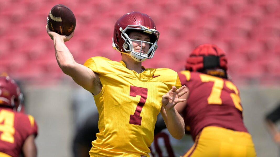 USC names Miller Moss starting QB: Holiday Bowl star will succeed Caleb Williams for Week 1 showdown vs. LSU