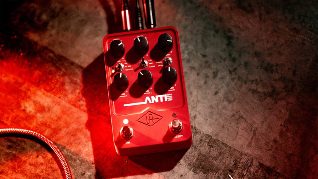 “The most authentic emulation of the amp ever placed in a stompbox”: Universal Audio repackages Eddie Van Halen’s iconic Peavey 5150 in pedal form – with a built-in noise gate and overdrive