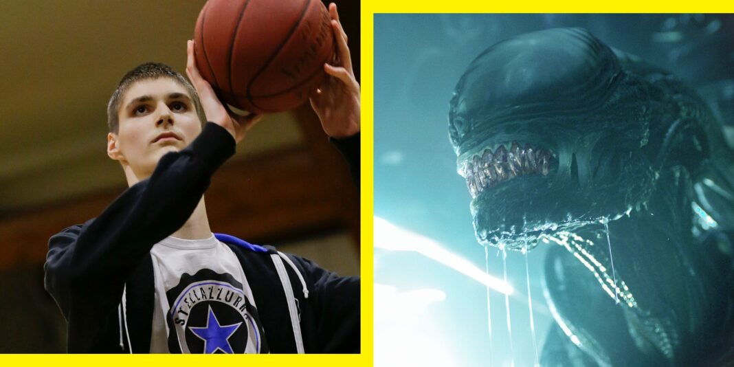 <em>Alien: Romulus</em> Turned a 7’7″ Basketball Player Into “The Offspring,” Its Biggest Horror