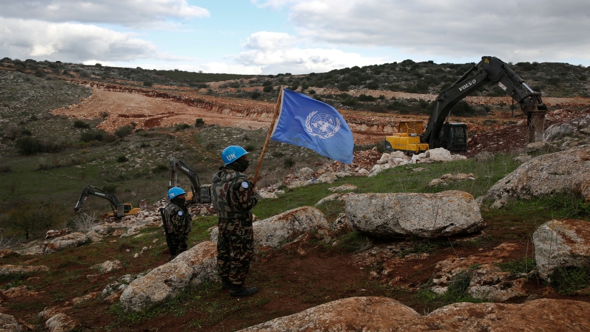 ‘Direct and apparently deliberate attack’: UN says Israel fired at peacekeeping post in south Lebanon