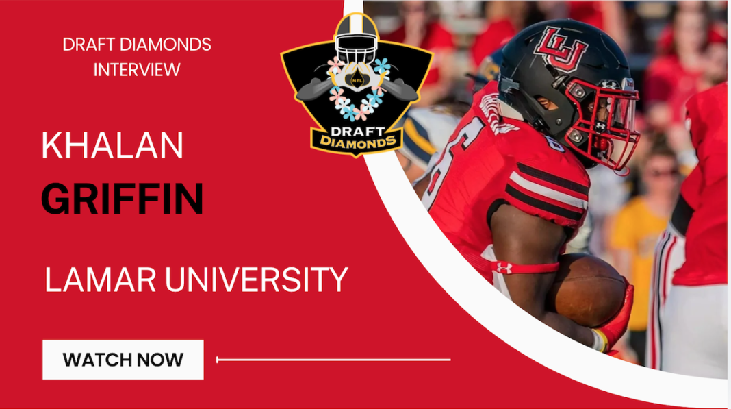 Khalan Griffin, RB, Lamar University | 2025 NFL Draft Prospect Zoom Interview