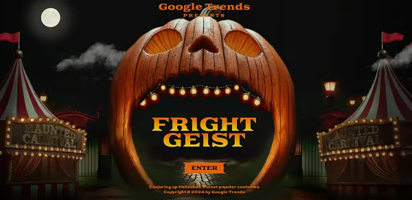 Google Highlights Top Halloween Search Trends