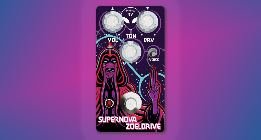 “All-stars like Phil X, Jimmy Herring, Derek Trucks and Richard Fortus have sung the Hyperdrive’s praises. Now a new IAM overdrive/boost pedal has entered Earth’s atmosphere”: Interstellar Audio Machines Supernova Zoeldrive review