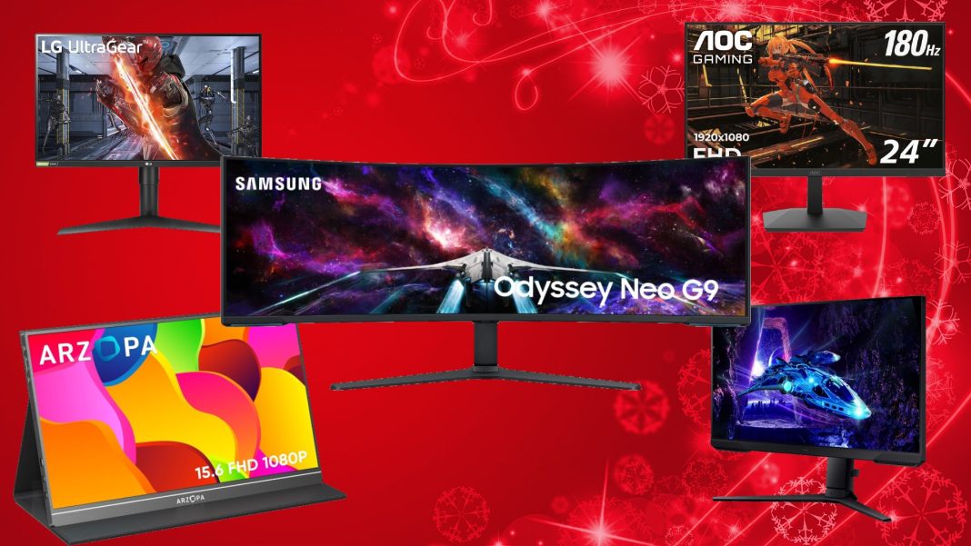 Best monitor deals: Sweet holiday sales on OLED, gaming displays, and more